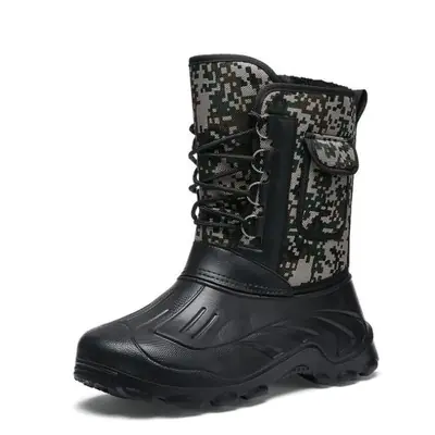 Image de Bottes de Pluie Camouflage Homme - Imperméables & Chaudes