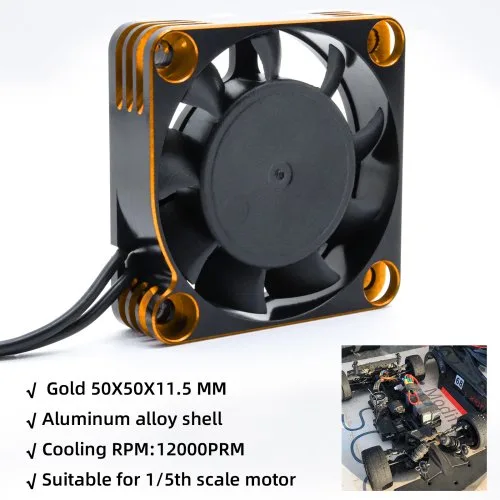 50mm goud 1pcs