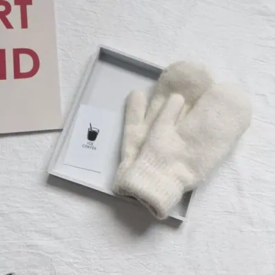 Image de Gants Hiver Femmes Cachemire Doux & Chauds