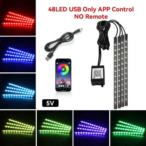 48LED APP USB