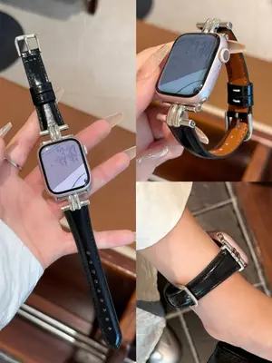Image de Bracelet Cuir Premium pour Apple Watch