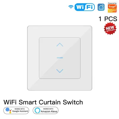 Image de Commutateur WiFi Intelligent pour Rideaux Motorisés