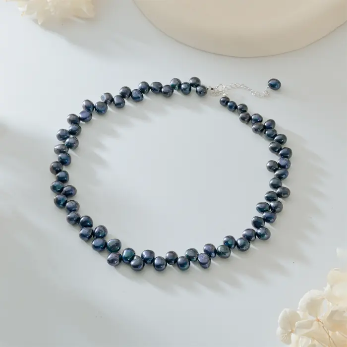 6-8mm fleur noir