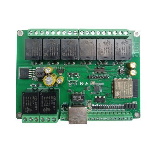 Imagen de Módulo Relé Inteligente con Conexión Ethernet, WiFi y Protocolos Industriales para Automatización Doméstica e Industrial