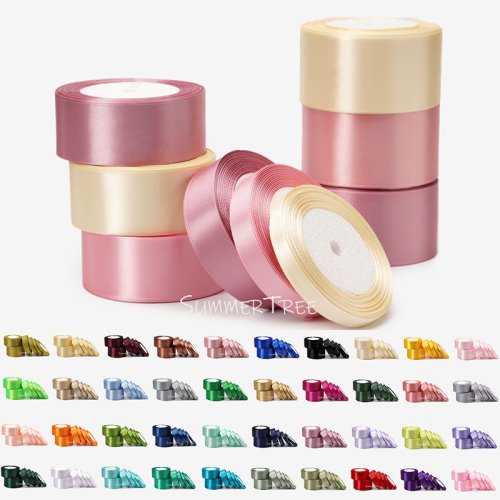 Bild von Satinband 25 Yards – Perfekt für DIY-Dekorationen