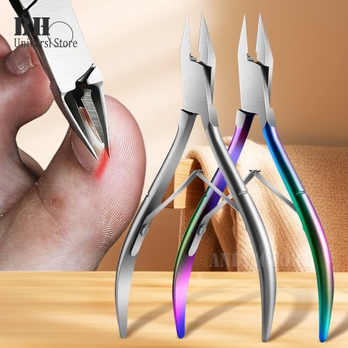 Image of Premium Stainless Steel Eagle Mouth Nail Clippers with Precision Pedicure Pliers for Thick Nails and Professional Manicure Care