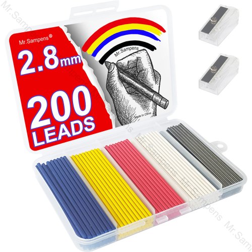 Image de Crayons Automatiques Longs 200mm - Précision & Durabilité