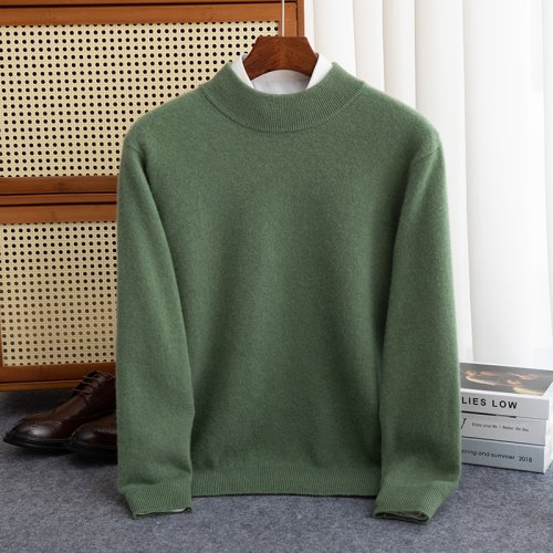 Bild von Herren Pullover aus 100% Wolle – Warm & Stilvoll für Herbst & Winter