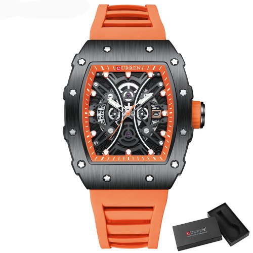 Imagen de Reloj Curren 3D para Hombre - Diseño Moderno y Resistente al Agua