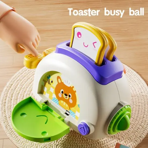 Image de Cube Occupé Montessori - Jouet Sensoriel Éducatif pour Bébé
