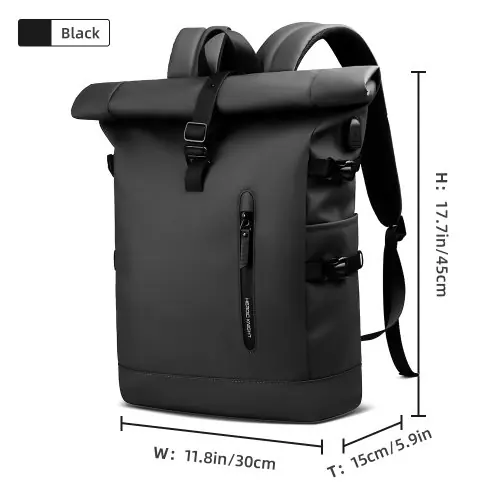 Image de Sac à dos homme extensible 15.6'' - Étanche & USB