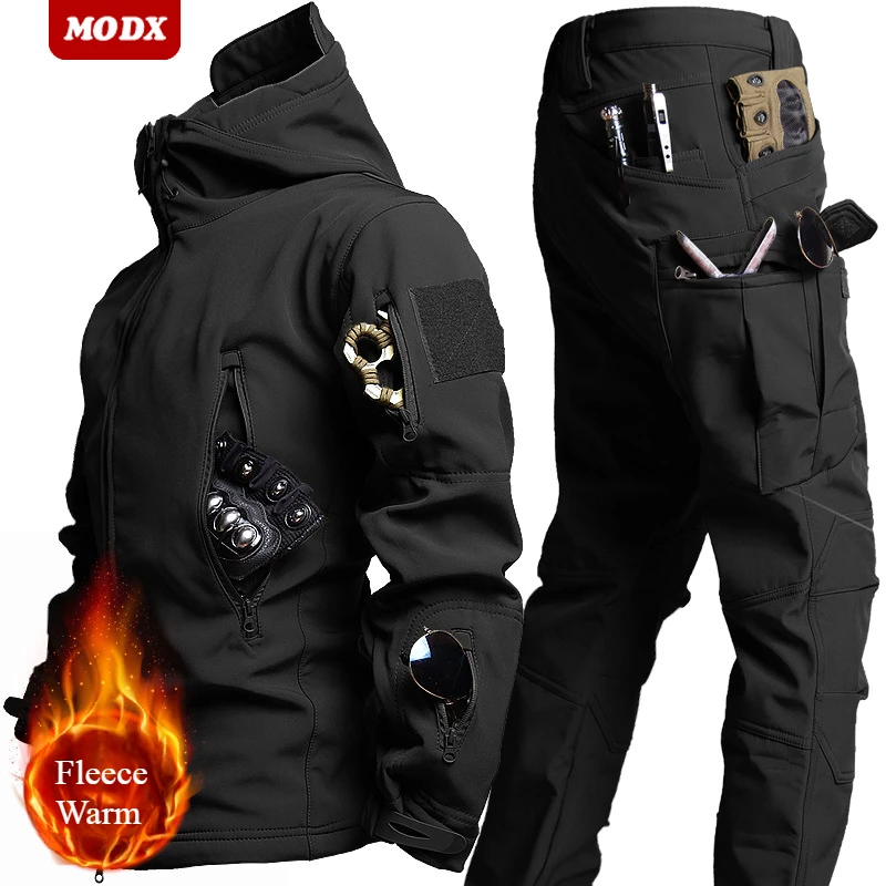 Afbeelding van Warm & Robuust Winter Tactisch Set voor Heren