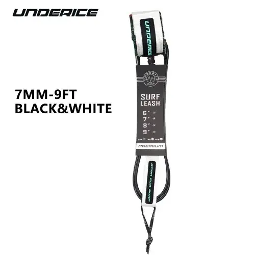 7mm 9ft schwarz weiß