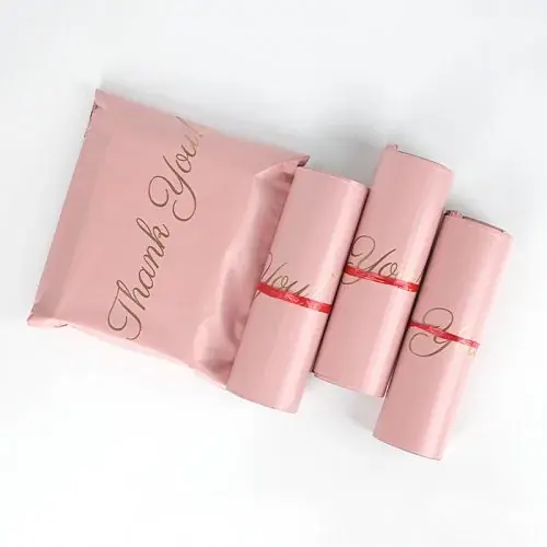 Image de Sac de Courrier Opaque Rose - Expédition Express