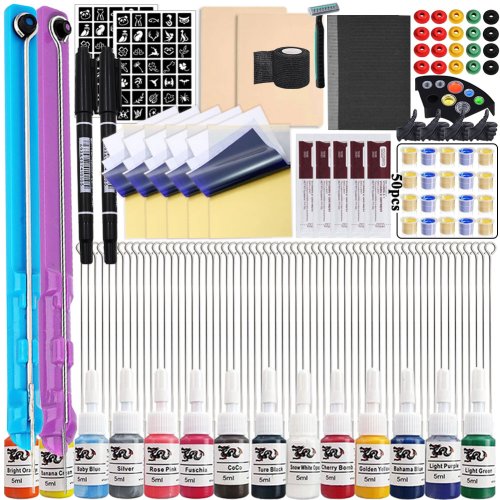 Zdjęcie Zestaw do Tatuażu DIY – Idealny Start dla Początkujących!