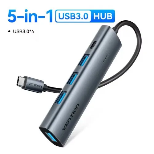 5-w-1 USB 3.0 hub