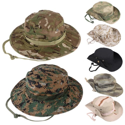 Imagen de Sombrero Boonie Táctico de Camuflaje para Hombre
