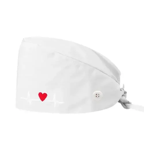 Image de Chapeau de Protection Médical en Coton Imprimé