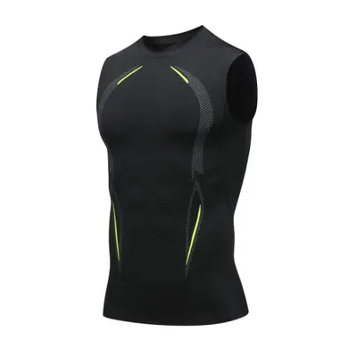 Image de Débardeur de Compression Homme - Séchage Rapide & Performance