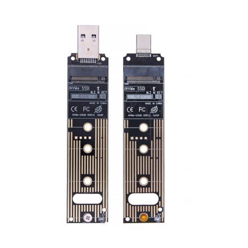 Imagen de Adaptador M.2 NVMe a USB 3.1 - Conexión Rápida y Fácil