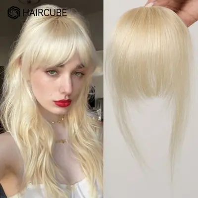 Image de Franges Naturelles Brunes - 100% Cheveux Humains