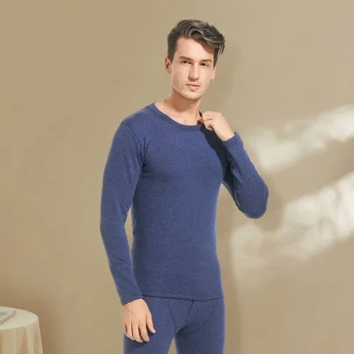 Hombre azul marino azul