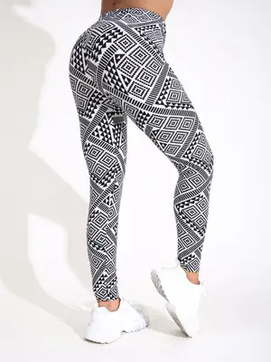Image de Legging Moulant Femme - Style Sport & Élégant