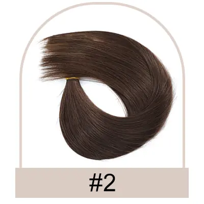 Image de Extensions Cheveux Brésiliens Remy - 50 pcs Ligne de Pêche