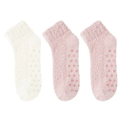 Image de Chaussettes de maison chaudes pour femmes - 3 paires