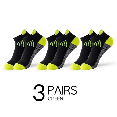 3 paare grün