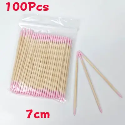 Image de Bâtonnets en Bois pour Dissolvant - 100/300/500 pcs