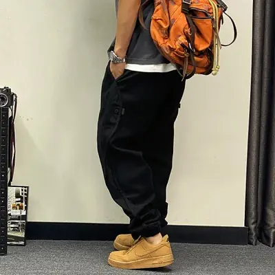 Image de Pantalon Cargo Oversize Streetwear Homme