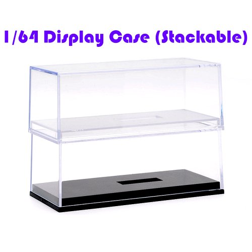 Imagen de Vitrina Acrílica Transparente para Figuras de Acción 1:64 - Caja Protectora A Prueba de Polvo con Diseño Moderno y Elegante