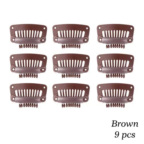 Marrón 9pcs