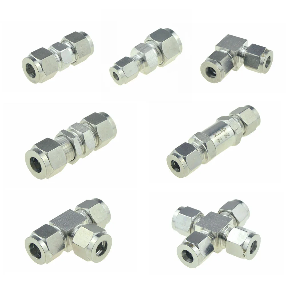 Afbeelding van RVS Compressie Adapter voor Pijpmontage – 6-12mm & 1/4"-1/2"