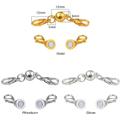 Image de Fermoirs Magnétiques pour Bijoux - Lot de 2