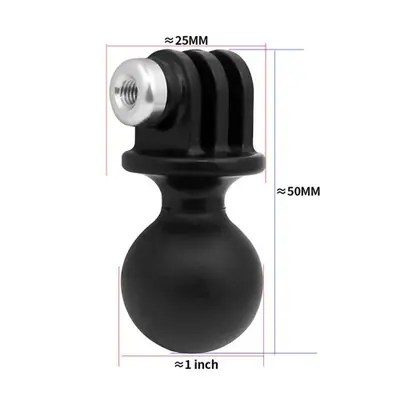 Image de Adaptateur Rotule 1 Pouce pour GoPro & Appareils Photo