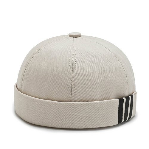 Image de Casquette Sans Visière en Coton - Style Rétro Hip Hop