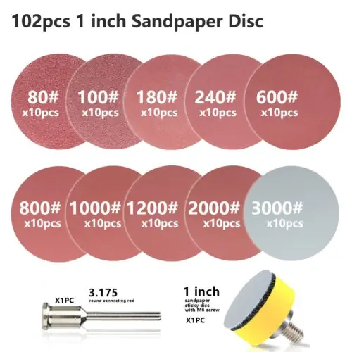 102pcs 1inch Set