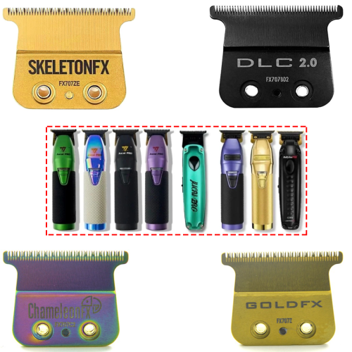 Image of Professional Grade Carbon Steel DLC Blade Replacement for BabylissPro 707Z & Jucai F7878 Barber Trimmer – Precision Cutting, Long-Lasting Durability