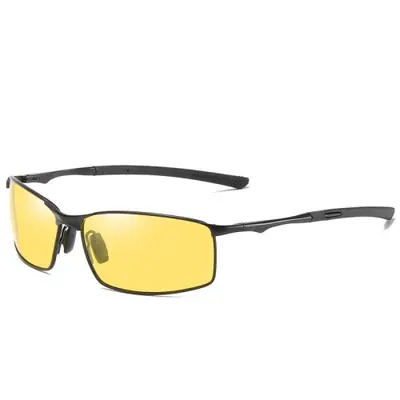 Image de Lunettes de Soleil Polarizées Homme - Vision Nocturne & Conduite