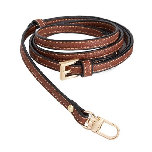 Imagen de Correa de hombro de cuero de moda para Mini bolso Longchamp, cinturón, bolsos cruzados, accesorios, correas de repuesto para bolso, piezas DIY