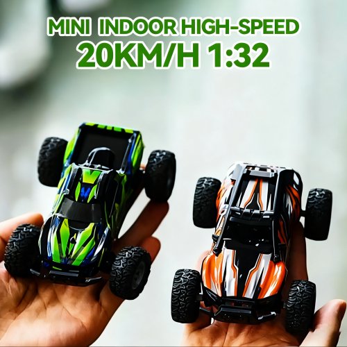 Image of 1:32 Mini RC Car Remote Control Cars 20Km/h Off-Road High Speed Racing Indoor Drift Acceleration Children's Electric Toy Crawler