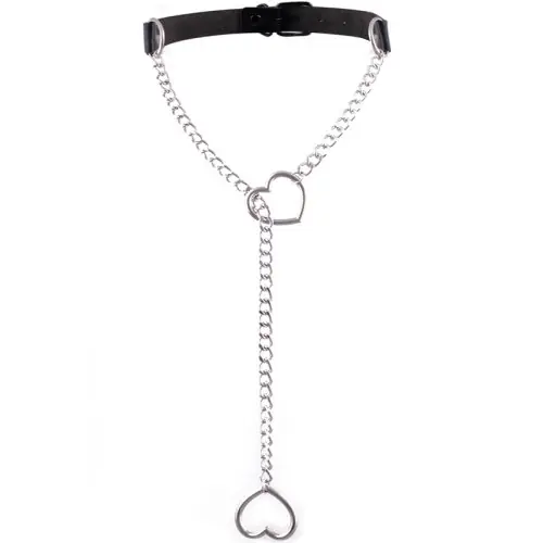 Image de Collier Cœur Gotha - Style Punk & Gothique