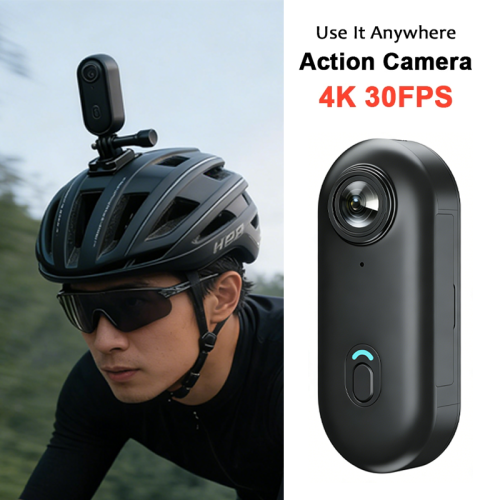 Imagen de Cámara 4K Portátil con WiFi para Bicicleta y Motocicleta