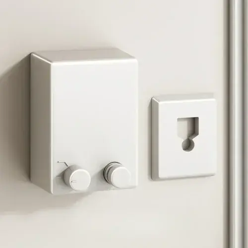 Image de Corde à Linge Rétractable Invisible - Séchage Intérieur Sans Affaissement