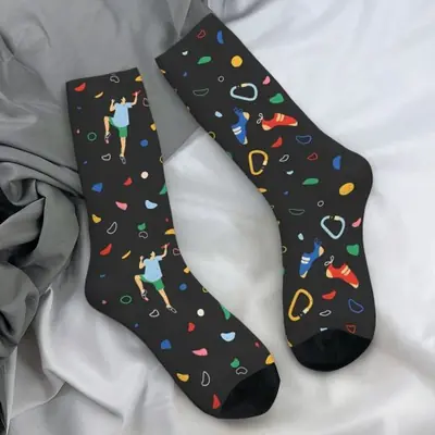 Image de Chaussettes de Grimpe Anti-Dérapantes pour Hommes