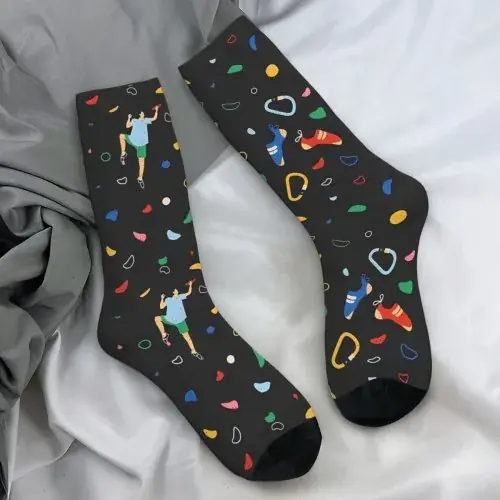 Image de Chaussettes de Grimpe Anti-Dérapantes pour Hommes
