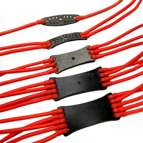 Zdjęcie Potężna Gumka Skórzana do Katapulty – Idealna do Polowania i Sportu Na Wolnym Powietrzu