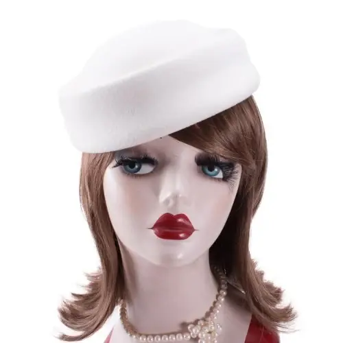 Image de Chapeau en Laine pour Femme - Élégant & Fête